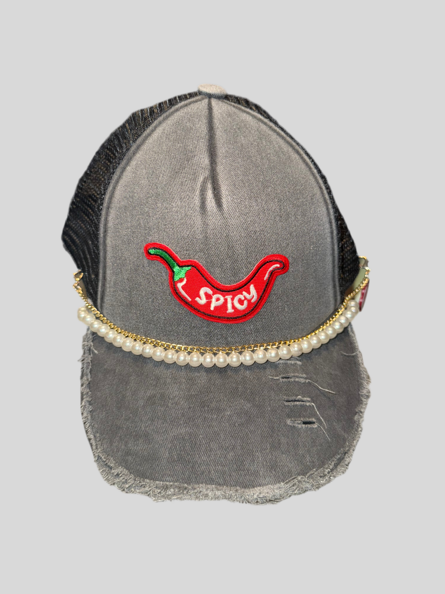 Hat with Spicy patch