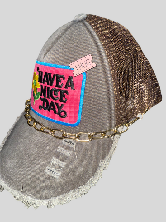 Have A Nice Day Hat